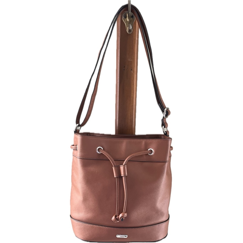 Chaps Brown Bucket Purse